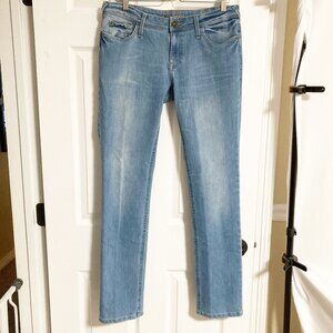 DL1961 Kate Slim Straight Leg Jeans "Bowie" Wash Size 32